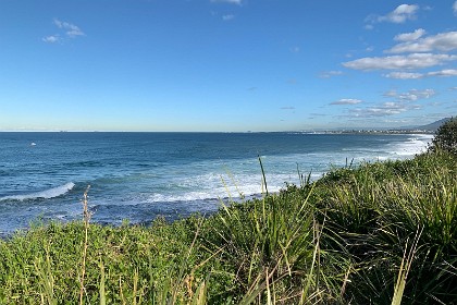 Monday 25 July 2022 To the south looking towards Wollongong.