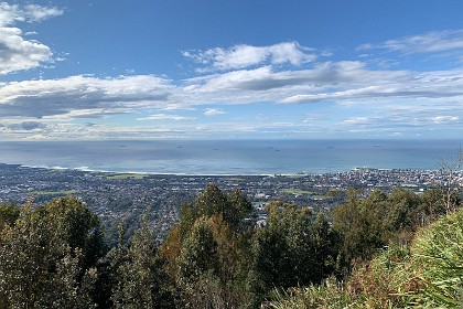 Tuesday 26 July 2022 There are some ships visible in this picture. Maybe they line up waiting for Port Kembla to let them berth.