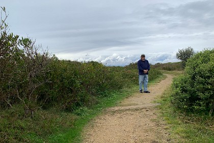 Saturday 28 May, 2022 - Bingie Bingie We take a well maintained path towards the point.