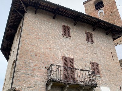 Monday, 13 March 2023 Casaforte dei Conti Cotti di Ceres, built in the 13th Century by a family of bankers