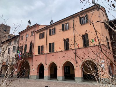 Monday, 13 March 2023 This lovely building houses policia & a council office