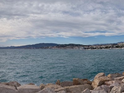 Thursday, 9 March 2023 Google photos created this magic panorama of Cannes for me!!