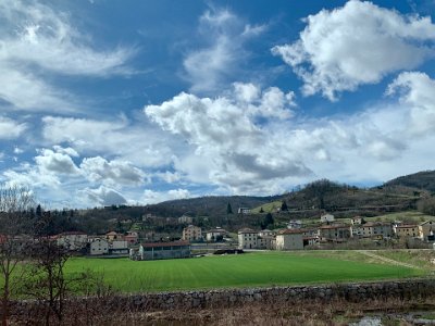 Tuesday, 14 March 2023 Saliceto...skies clearing...look at those colours!