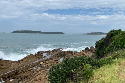 Wednesday 06, March 2024 South to Broulee with more empty beaches.  Remember, this is the tail-end of summer and Sydney beaches are full.