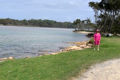 Thursday, 07 March 2024 North Durras is  a huge, shallow lake open to the ocean. It's the next beach South from our cabin at Depot Beach.