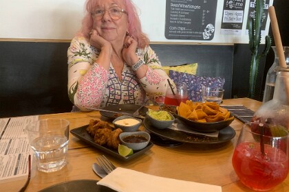 28th December, 2025   Our first stop was at the Lime Restaurant Mexican in Sawtell on our way to Bonnie's place. It was excellent and one of the best Mexican meals I've ever had.