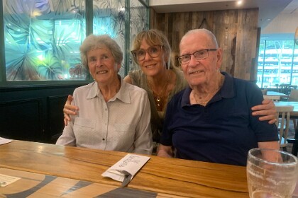 29th December, 2025  Joan and Roger joined by Lee, their daughter.