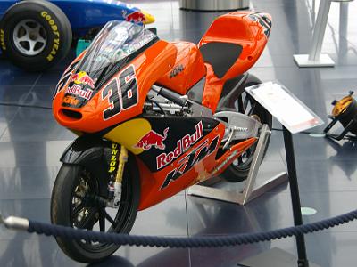 Tuesday 11  April, 2006   Mika Kallio's Red Bull KTM 125 from the 2005 season.  KTM is also an Austrian company.