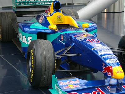 Tuesday 11  April, 2006   Petronas Redbull F1 car of the Sauber team. Sauber were consistent mid-field runners and now no longer race in Formula 1.