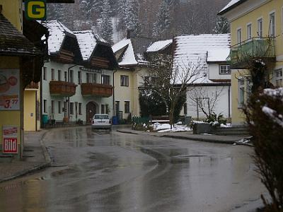 Tuesday 11  April, 2006   We drove along the lake's edge to the township of Fuschl am See, a typical alpine village. Lovely.