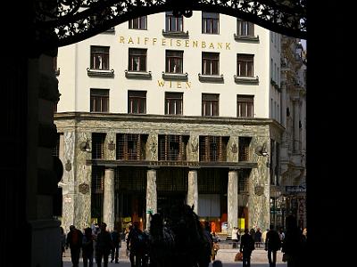 Sunday 9  April, 2006  Looking through the main entrance to Michaelerplatz.