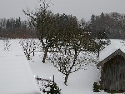 Wednesday 12  April, 2006   There was snow everywhere at the farm. Barbara was sick of it said that the snow had been around for nearly six months.