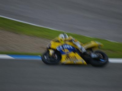 Saturday 25 March, 2006  Valentino Rossi qualified only 8th. His Yamaha started the year with dreadful chattering problems (where the tyres have so much grip, that the frame twists and distorts and causes the whole bike to shudder uncontrollably)