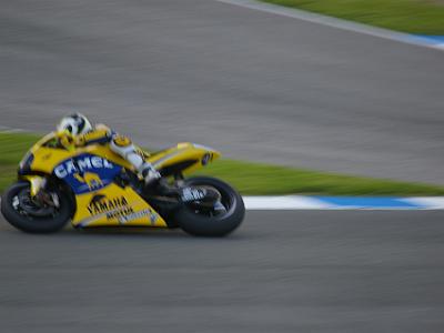 Saturday 25 March, 2006  It was not a good year for Rossi although was clearly the best rider in the 990 field. Bike and tyre problems pushed him back to second place at the end of the season.