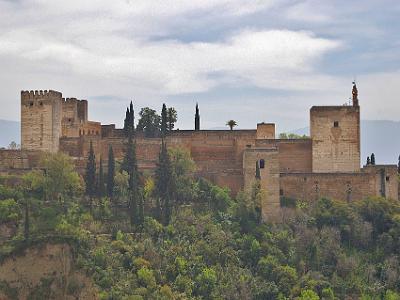 Saturday 1 April, 2006  The Alcazabar. This was the first building of the Alhambra site.