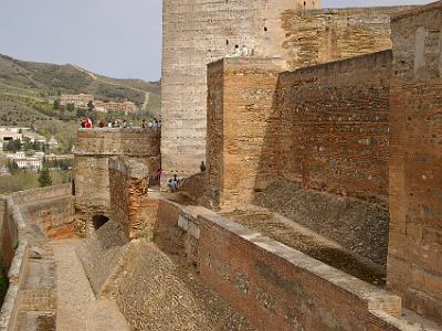 Sunday 2 April, 2006  If an invading army managed to scale the exterior wall, they would be trapped between it and the rest of the fortress.