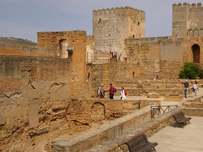 Sunday 2 April, 2006  We enter an area called the Alcazaba baths.