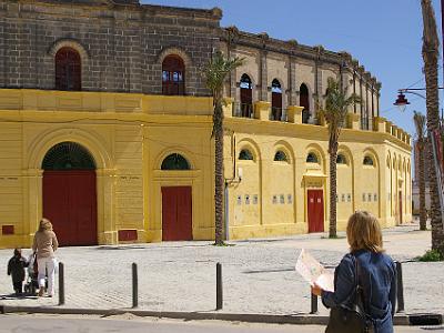 Tuesday 28 March, 2006  Jerez' Plaza de Toros. It was built in 1840 and rebuilt in 1872 and has a capacity of 9500.