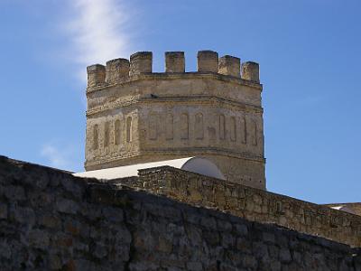 Wednesday 29 March, 2006  The Octagonal tower was built in the 12th century by the Moors.