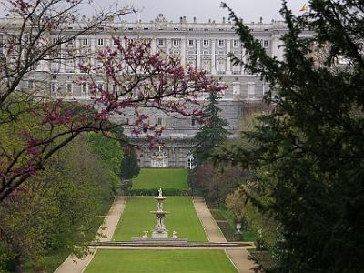 Thursday 6 April, 2006  This area of the palace is called the Campo del Moro (Field of the Moor). Legend has it that the Moors once camped here for the siege and the eventual conquest of Madrid.