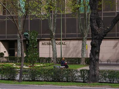 Friday 7 April, 2006  The Naval Museum was inaugurated on Paseo del Prado avenue in 1932.  It is home to a collection focusing on the naval history of Spain. It also has overviews of the navies of other countries.