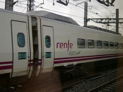 Thursday 23 March, 2006  Renfe trains are for the suburban services. The trains are of a very high standard.