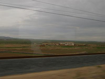 Thursday 23 March, 2006  The landscape between Madrid and Sevilla is mostly flat and boring.