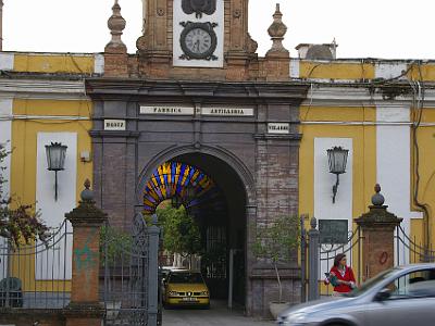 Friday 24 March, 2006  The Fabrica Artilleria has been handed over to the city for the storage of archives. It was once an ordinance factory and its construction was ordered by Carlos III in 1782