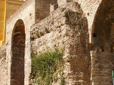 Sunday 26 March, 2006  It appears that little of the original Moorish wall remains; it is so distinctly different to the brick work around and on top of it.