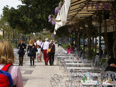 Sunday 26 March, 2006  We walked along the walkway beside the Guadalquivir.