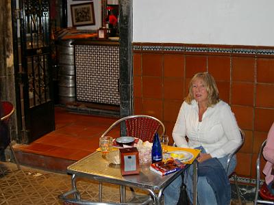 Sunday 26 March, 2006  I remember this meal very well. I ordered Andalusian Eggs and, complemented by a glass of delicious Spanish beer, it was wonderful.  We've tried to recreate the recipe back home without success.