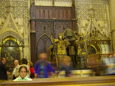 Monday 27 , 2006  Columbus was originally buried in the cathedral of Havana, on the island he had discovered on his first voyage in 1492. But during the upheavals surrounding the Cuban revolution in 1902, Spain transferred the remains to Seville.