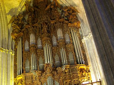 Monday 27 , 2006  One of the organs. There is one each side of the central nave.