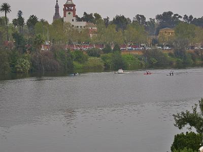 Monday 27 , 2006  Rowing on the Guadalquivir.