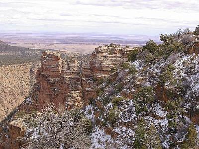 Thursday 9 March, 2006  The north rim is closed because of snow at this time of the year.