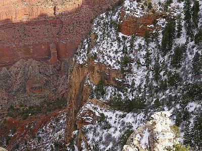 Thursday 9 March, 2006  Colorado - colour red - comes from the red rock that forms part of the canyon walls