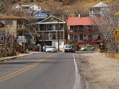 Friday 10 March, 2006  Jerome was a copper mining town until the 1950's.  On 5 February 1903, the New York Sun proclaimed Jerome to be  "The wickedest town in the west" because of the number of 'houses of joy' there.