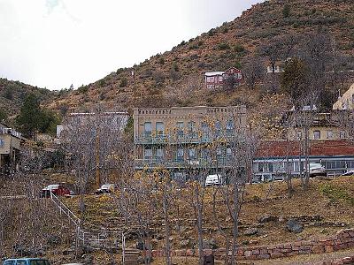 Friday 10 March, 2006  Jerome is mostly in its original decayed condition and that gives it an air of authenticity. We wouldn't want to see a rebuilt ghost town because then it would hardly be a ghost town.