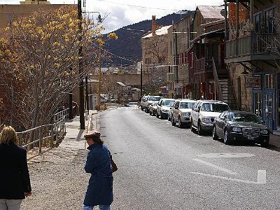 Friday 10 March, 2006  Main Street, Jerome Arizona.