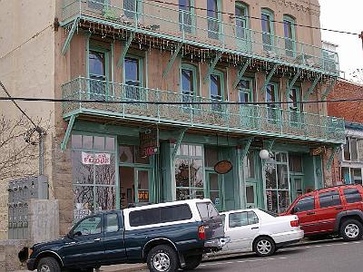 Friday 10 March, 2006  As the town gets richer, my guess is that the authorities will bury the power and communication cables. This is what happened in Tombstone Arizona.