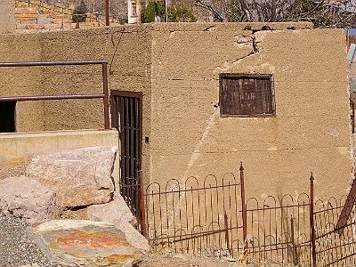 Friday 10 March, 2006  Blasting in the mines frequently shook the town, sometimes damaging or moving buildings.  After one blast in the 1930s, the city jail slid one block down hill intact.