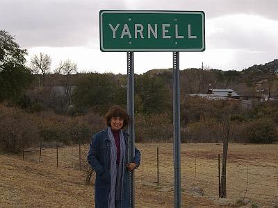 Friday 10 March, 2006  Yarnell is close enough. Our journey from here took us to Wickenburg, a town with special memories for Caroline. She and Ranny had holidayed there many years ago.