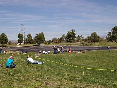 Tuesday 14 March, 2006  The grass circle in the foreground is where the Spark Ignition competition is held. Even this competition attracts 15-20 competitors every year.