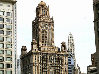 Monday 20 March, 2006  Al Capone's penthouse suites at 35  Wacker Drive, at one time the tallest building outside of New York City.