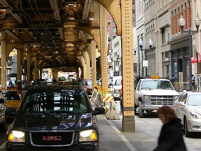 Monday 20 March, 2006  Elevated commuter rail system. Also shown in the Blues Bros movie.