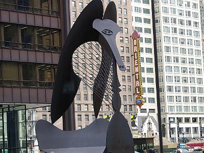 Monday 20 March, 2006  Picasso again at the Daley Civic Center on Dearborn Ave.