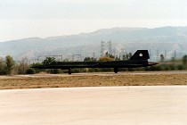 This is an amazing moment for me, to actually see an SR71 taking off. This particular plane  61-7979, an SR-71A, now rests at Lackland Air Force Base, San Antonio, Texas.