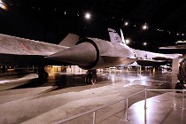 This aircraft flew the first operational mission of any SR-71. Assembly of this aircraft started on 13 April 1966 and its roll out was on 18 January 1967. The first flight of the aircraft was during May 1967. This aircraft ended its career with 2,985.7 flight hours : 2009-11-04 USA Air Force Museum