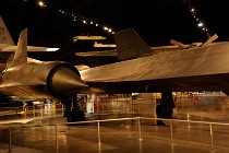 Thursday 5 November. 2009  National Museum of the US Air force, Dayton Ohio. I'm in the Cold War Gallery North and pore over SR71 number 17976. : 2009-11-04 USA Air Force Museum